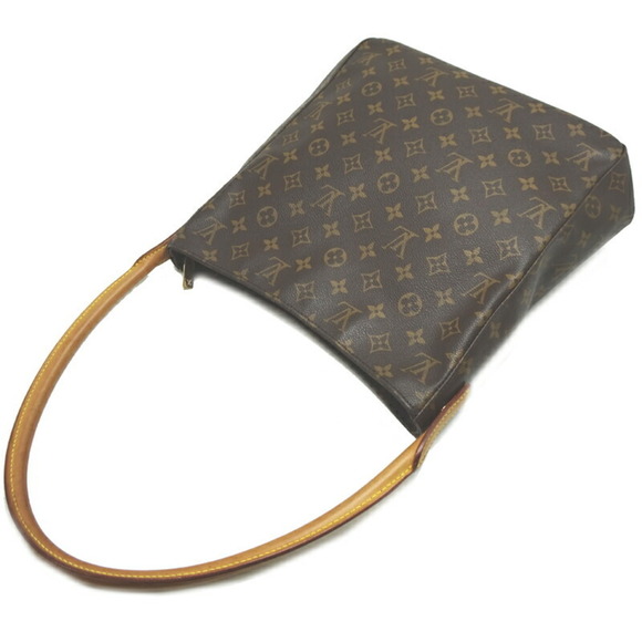 LOUIS VUITTON Looping GM Shoulder Bag M51145 Monogram Brown ⭐ - Picture 4 of 9
